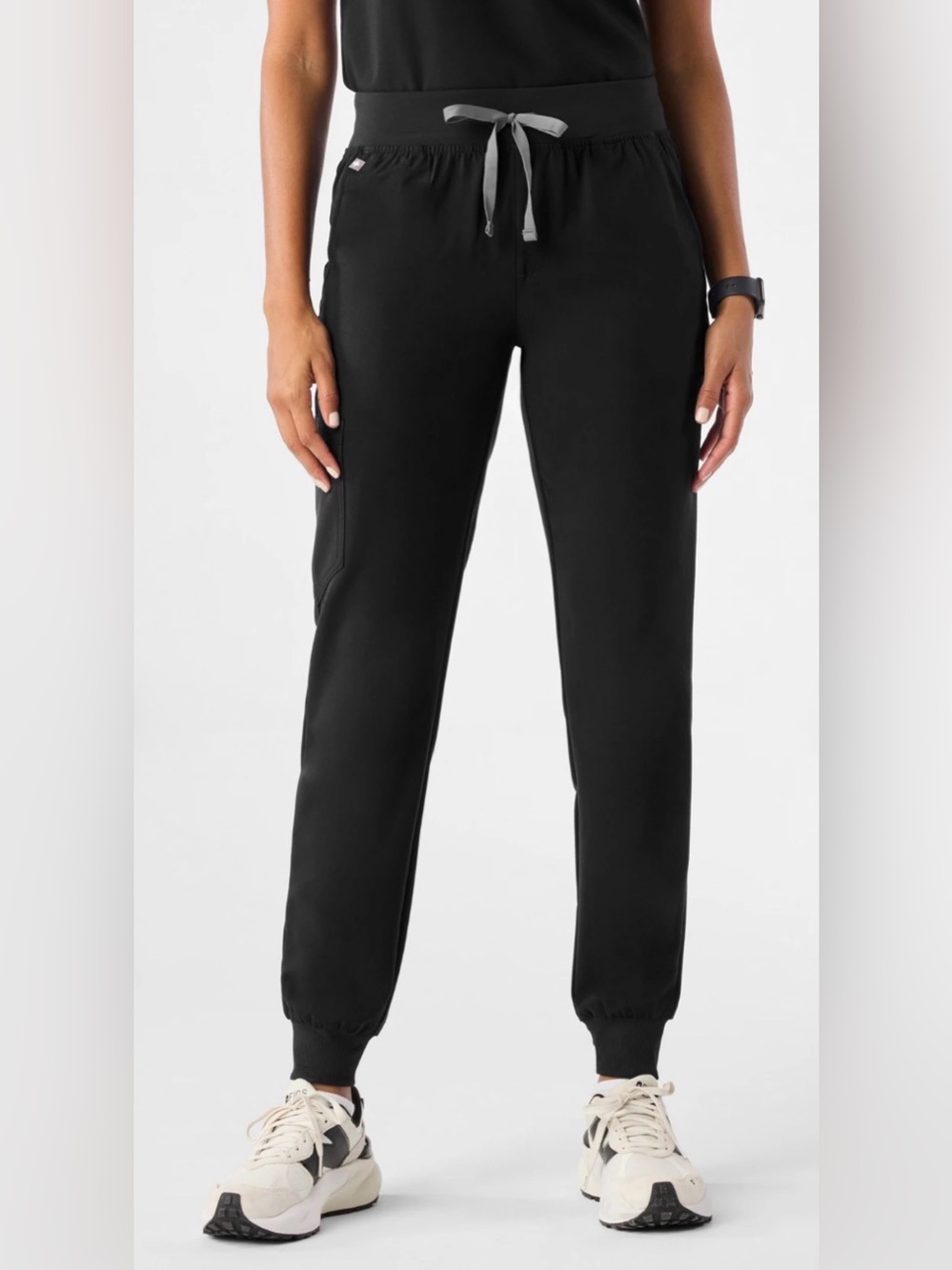 FIGS Zamora Jogger Scrub Pant, Black PO# 1518 & 1569 Size S Technical Collection
